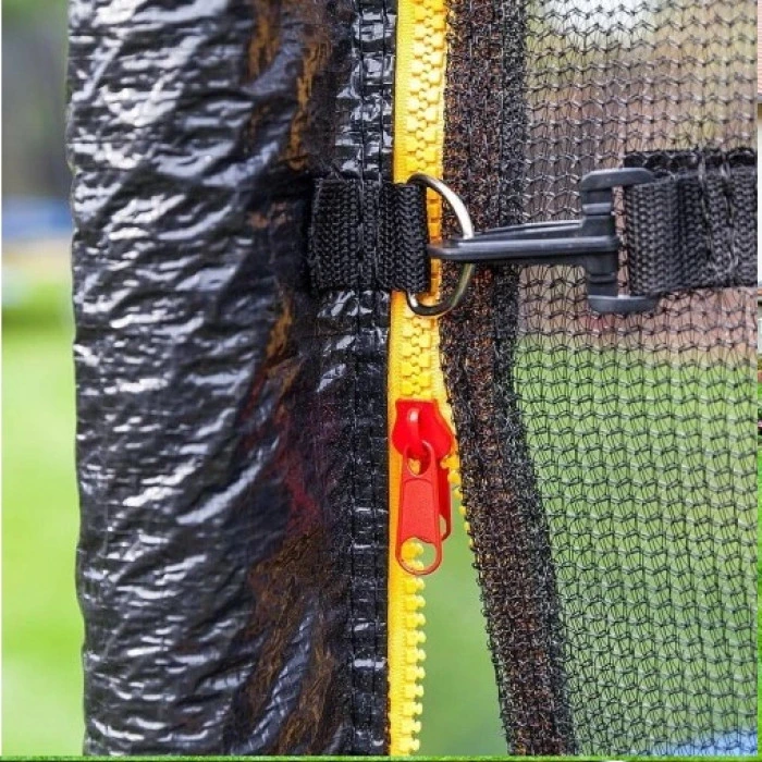 Батут Bituxx M16531 з зовнішньою сіткою 14 футів 430 см чорно-синій