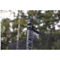 Батут Lean Sport Pro з внутрішньою сіткою 16 футів 487 см чорний