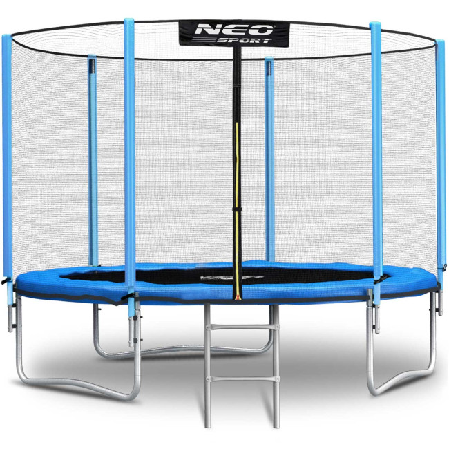 Батут Neo-Sport з зовнішньою сіткою 6 футів 183 см блакитний Батут Neo-Sport з зовнішньою сіткою 6 футів 183 см блакитний