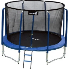 Батут Jumpi Maxy Comfort с внутренней сеткой 312 см синий