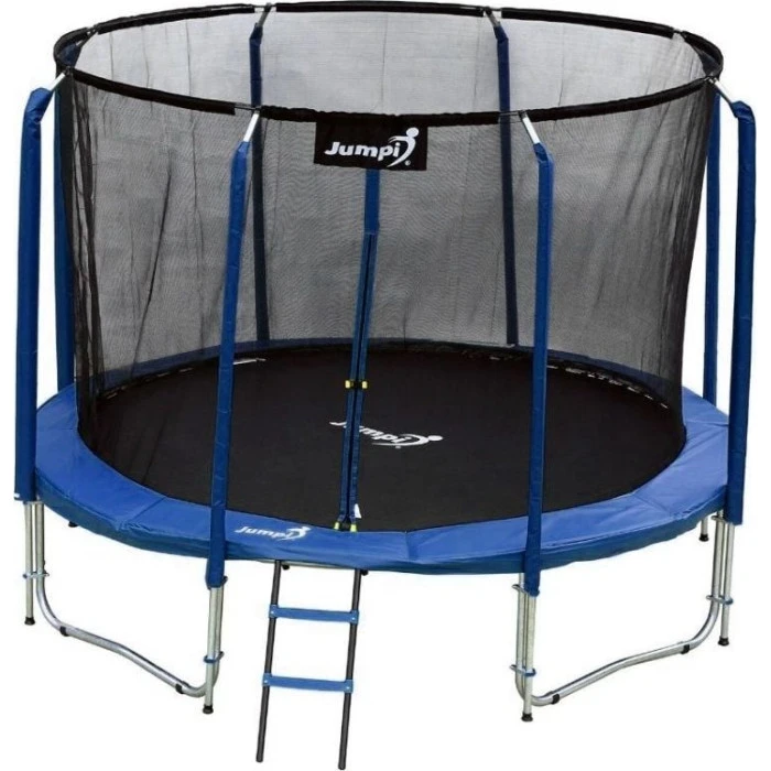 Батут Jumpi Maxy Comfort с внутренней сеткой 312 см синий