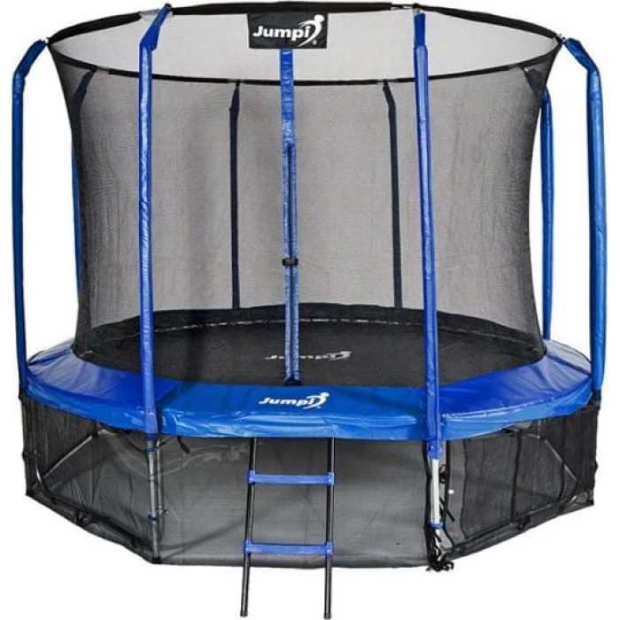 Батут Jumpi Maxy Comfort с внутренней сеткой 312 см синий