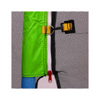 Батут SkyRamiz с наружной сеткой 8 футов 244 см зеленый