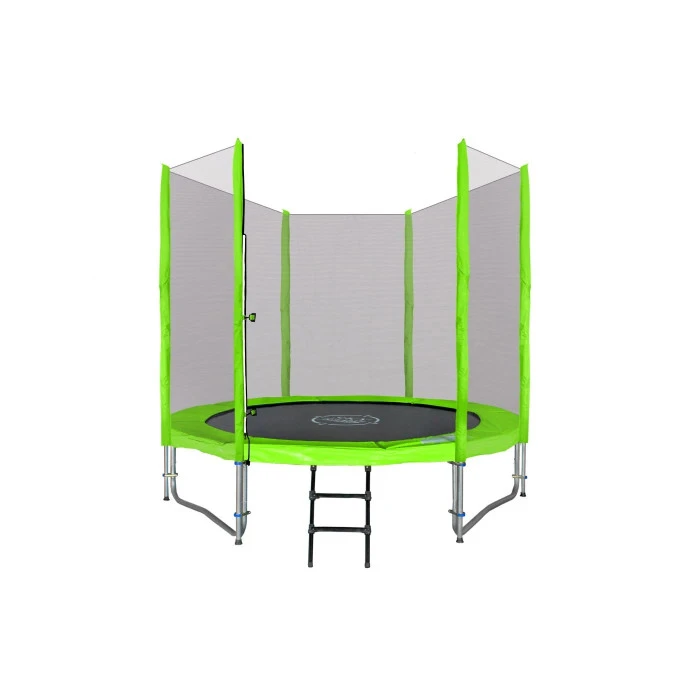 Батут SkyRamiz с наружной сеткой 8 футов 244 см зеленый