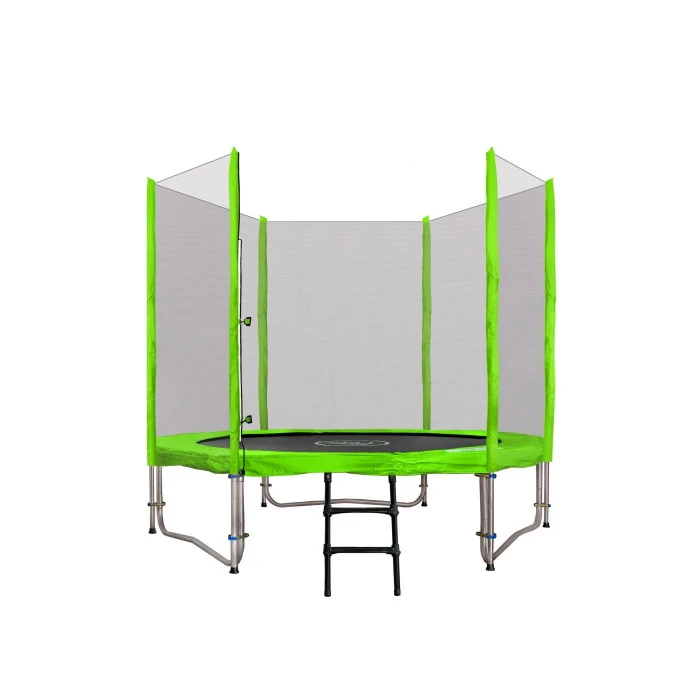 Батут SkyRamiz с наружной сеткой 8 футов 244 см зеленый