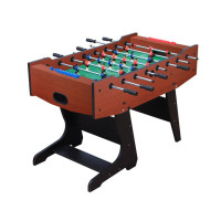 Настольный футбол складной SPARTAN Wuzzler, 140 х 74,5 х 91,5 см - коричневый