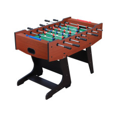 Настольный футбол складной SPARTAN Wuzzler, 140 х 74,5 х 91,5 см - коричневый