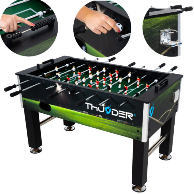 Настільний футбол THUNDER 5FT SPORT, 140 х 74 х 88 см