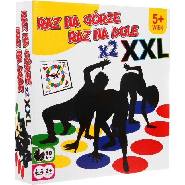 Аркадная игра твистер "Once Up, Once Down" Ramiz ZGR.6212, 276 x 168 см