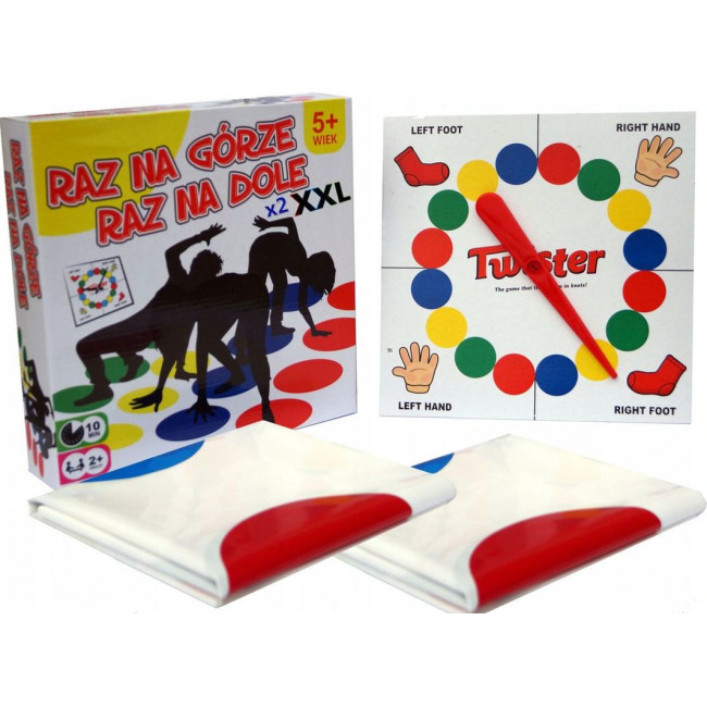 Аркадная игра твистер "Once Up, Once Down" Ramiz ZGR.6212, 276 x 168 см