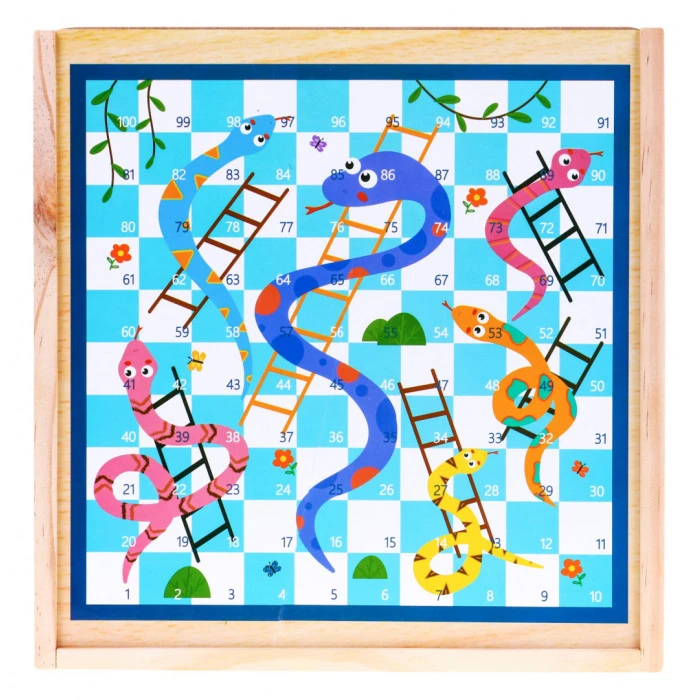 Настільний набір 6в1 Ramiz Trylma Snakes and Ladders Chess Chinese GO