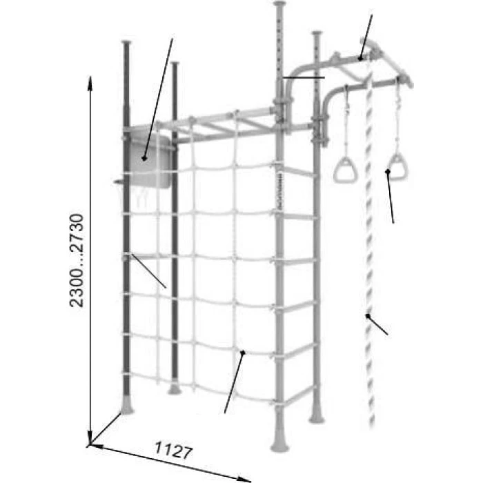 Детская игровая площадка Romana Pegas