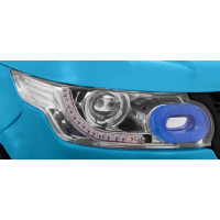 Дитячий акумуляторний автомобіль Start Runі синій