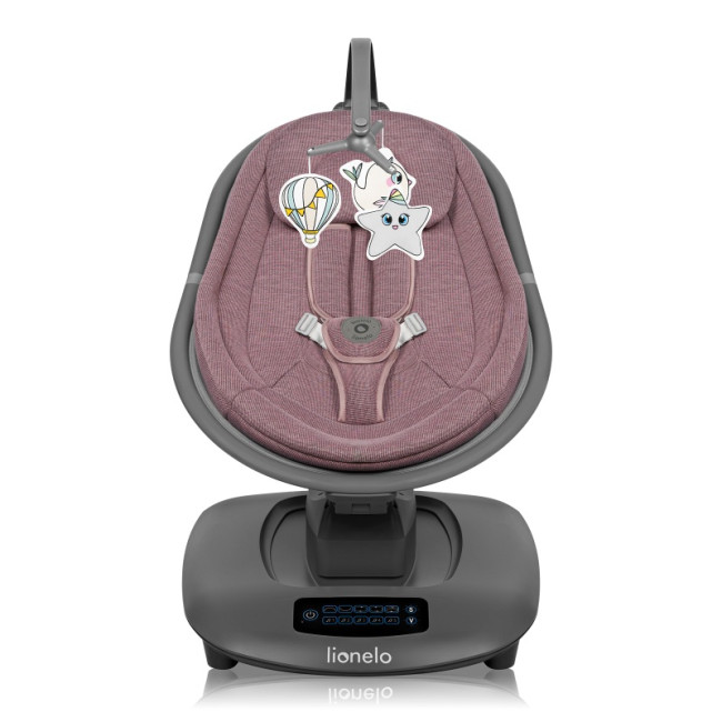 Крісло-гойдалка Lionelo BLOSSOM PINK MAUVE