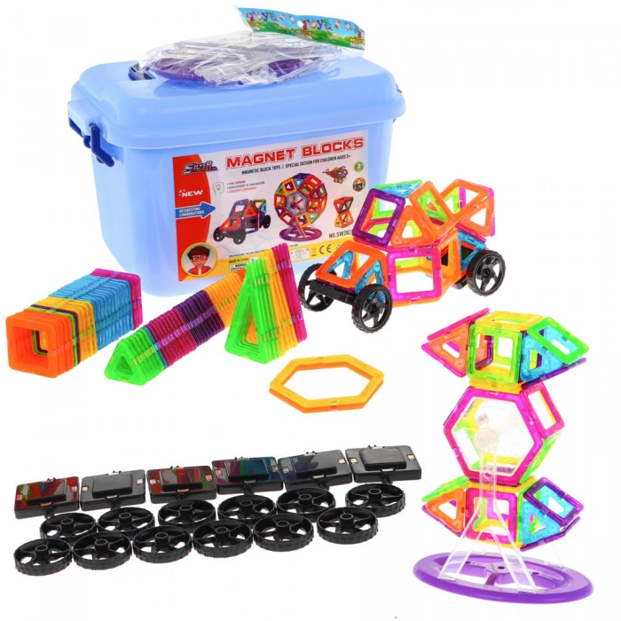 Набор магнитных блоков Giga 248 эл.