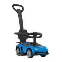 Дитячий толокар Lamborghini Aventador SV Синя