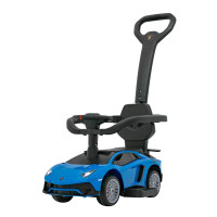 Дитячий толокар Lamborghini Aventador SV Синя