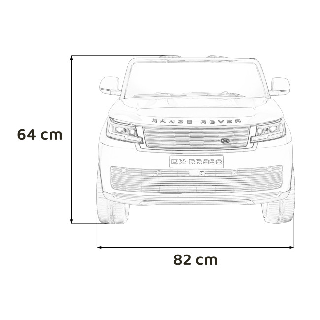 Автомобіль Range Rover SUV Lift Red