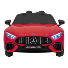 Детская аккумуляторная машинка Mercedes Benz AMG SL63 Красная