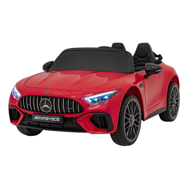 Детская аккумуляторная машинка Mercedes Benz AMG SL63 Красная