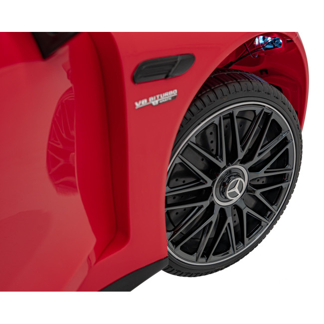 Детская аккумуляторная машинка Mercedes Benz AMG SL63 Красная