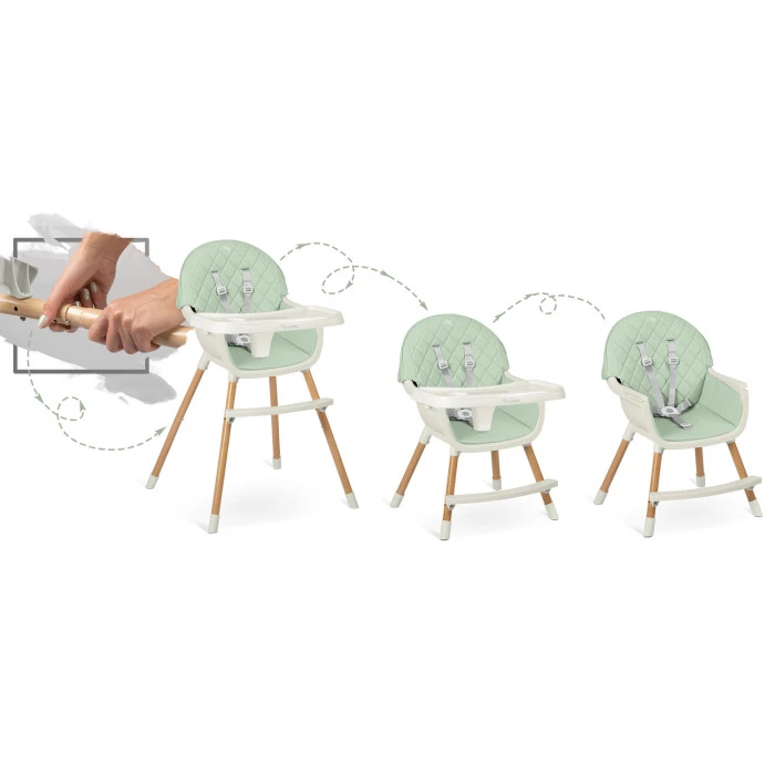 Стільчик для годування Nukido Lilo м'ятний