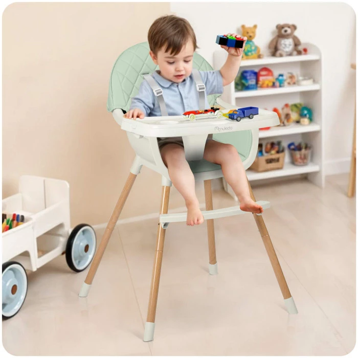 Стільчик для годування Nukido Lilo м'ятний