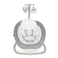 Крісло-гойдалка Lionelo PASCAL GREY DOVE