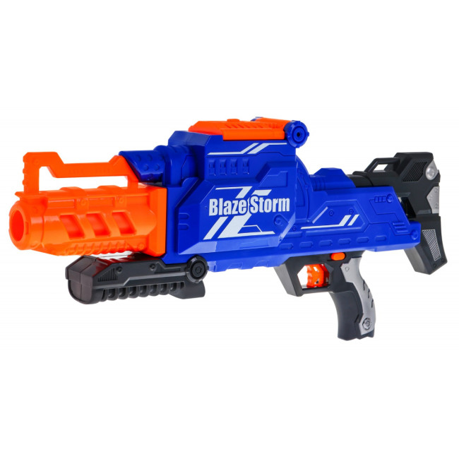 Детское автоматическое ружье 8+ Blaze Storm + 40 длинных пенопластовых шаров
