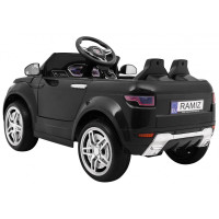 Детский электромобиль Rapid Racer Black+Пульт+Свободный старт+EVA+MP3 LED