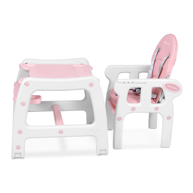Стульчик для кормления 5-в-1 Ricokids Sinco розовый