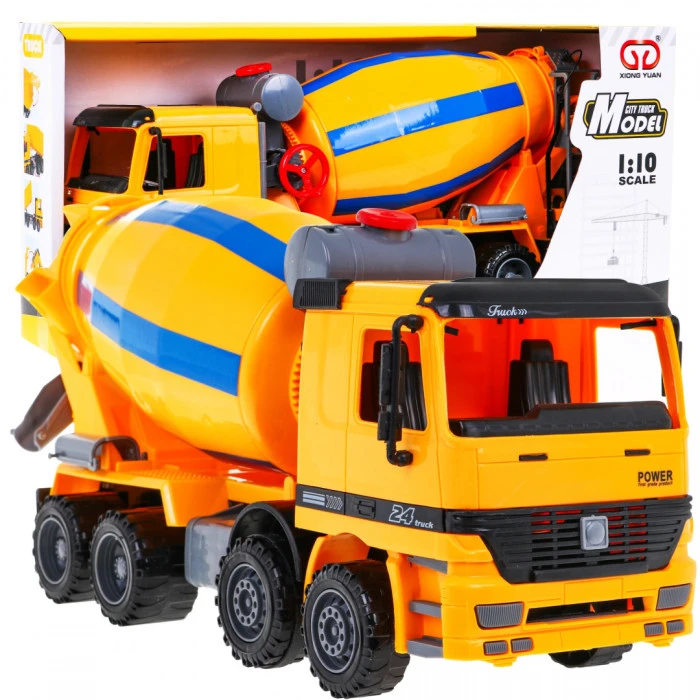 Бетоносмеситель детский 3+ Реалистичная модель 1:10 + Подвижные элементы + Вращающаяся груша