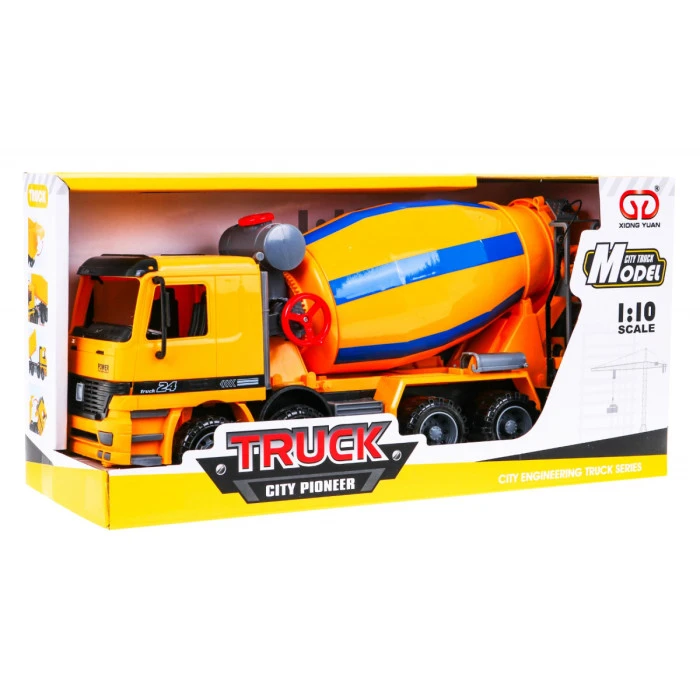 Бетоносмеситель детский 3+ Реалистичная модель 1:10 + Подвижные элементы + Вращающаяся груша