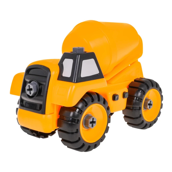 Дитяча бетономішалка 3+, викрутка + 3 змінні насадки