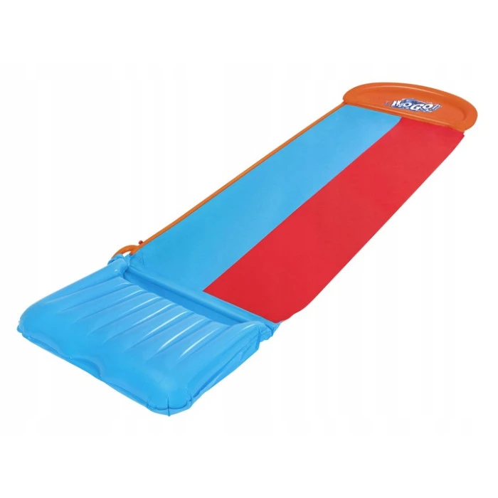 Водная горка двухместная Bestway 52478 488 см, красно-синяя