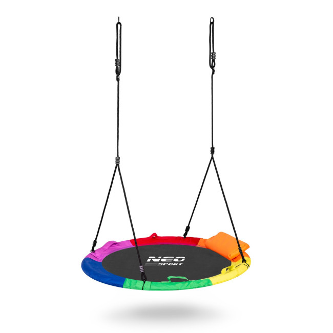 Качели Neo-Sport Аист гнездо Swingo XXL 110 см - разноцветная