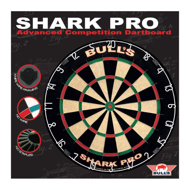 Дартс классический Bull's Shark Pro – 45 см