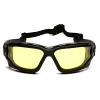 Окуляри захисні з ущільнювачем Pyramex i-Force XL Anti-Fog, жовті