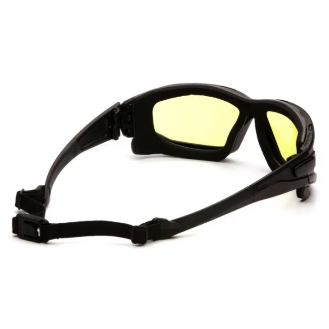 Окуляри захисні з ущільнювачем Pyramex i-Force XL Anti-Fog, жовті