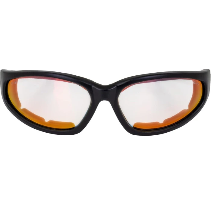 Очки защитные фотохромные Global Vision Hercules-1 PLUS Photochromic Anti-Fog, красные