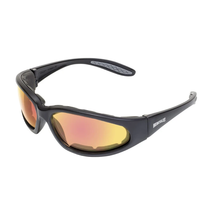 Очки защитные фотохромные Global Vision Hercules-1 PLUS Photochromic Anti-Fog, красные