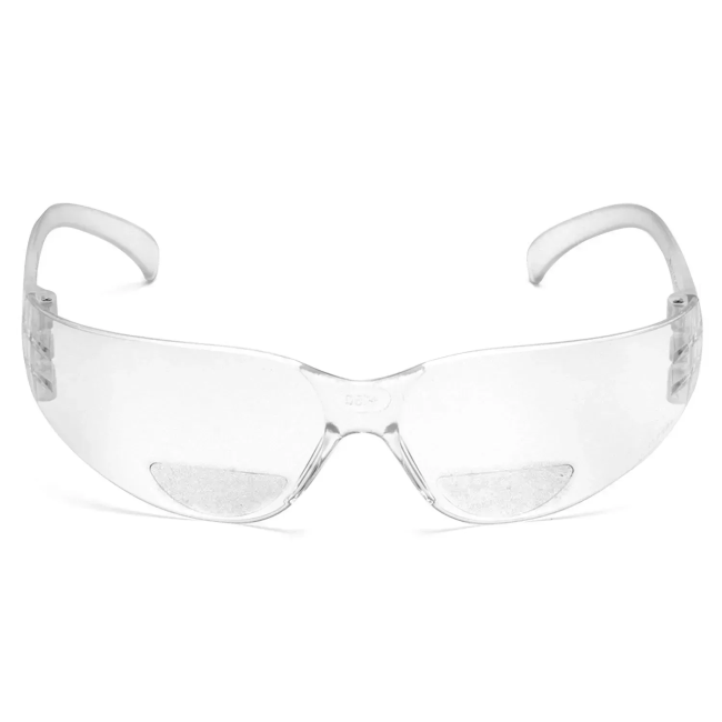 Окуляри захисні біфокальні Pyramex Intruder Bifocal (+2.0), прозорі