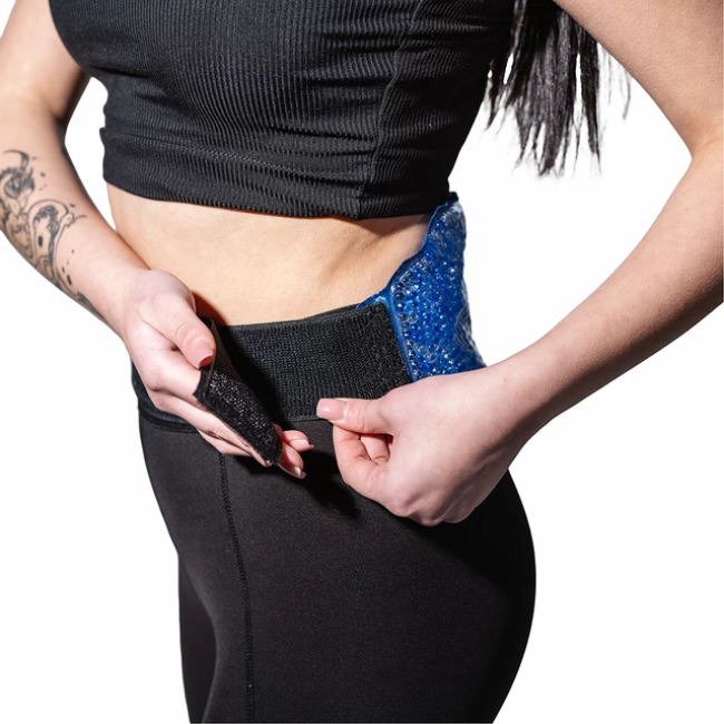 Бедренный пояс inSPORTline Vivoback с охлаждающими и согревающими гелевыми шариками