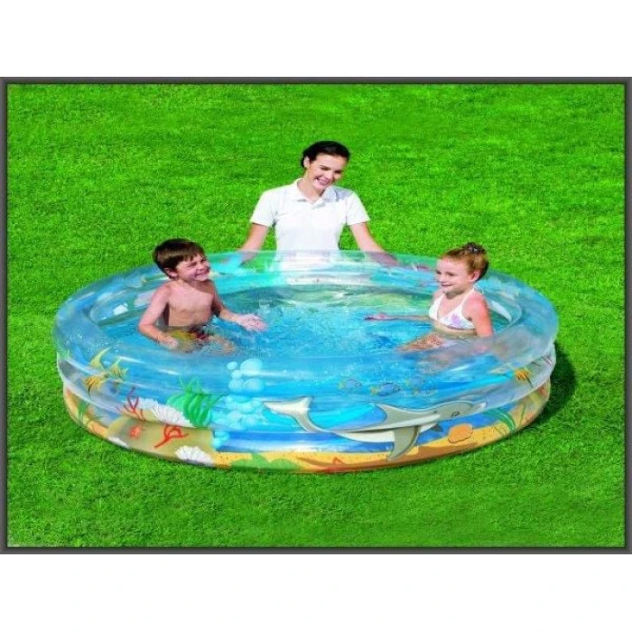 Бассейн надувной детский Морская жизнь Bestway 51048 170x53 см