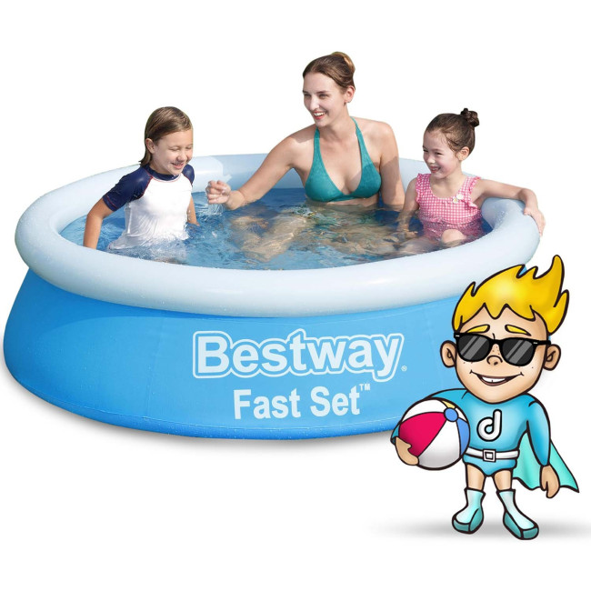 Бассейн надувной детский Bestway 57392 183x51 см