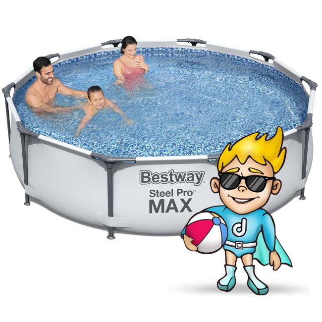Каркасный бассейн 17в1 Bestway 56408, 305 x 76 см