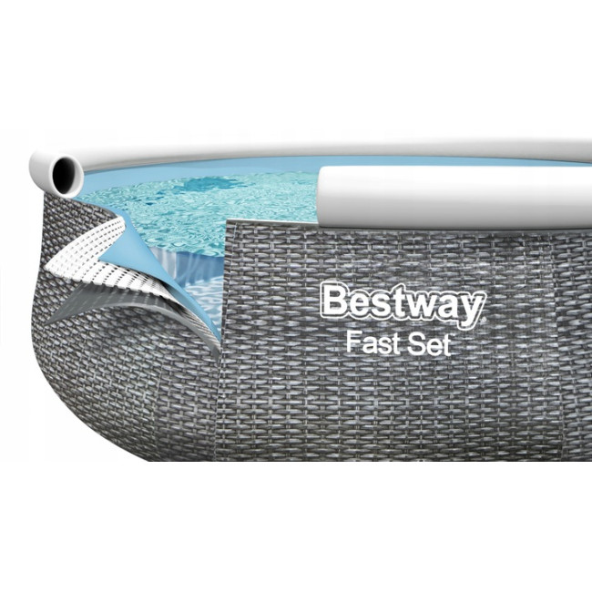 Басейн надувний 11в1 Bestway 57372, 457 см