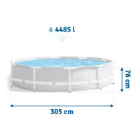 Каркасный бассейн INTEX 26700, 305 x 76 см
