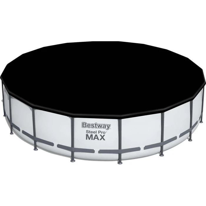 Басейн каркасний 18в1 Bestway 56462 Steel Pro Max 549 см - білий