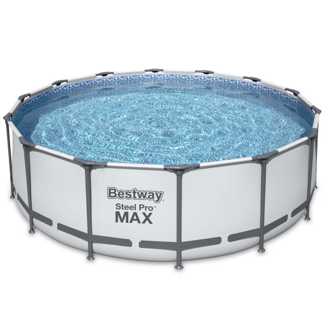 Каркасный бассейн 18в1 Bestway 56438, 457 x 122 см + машина для создания пузырей